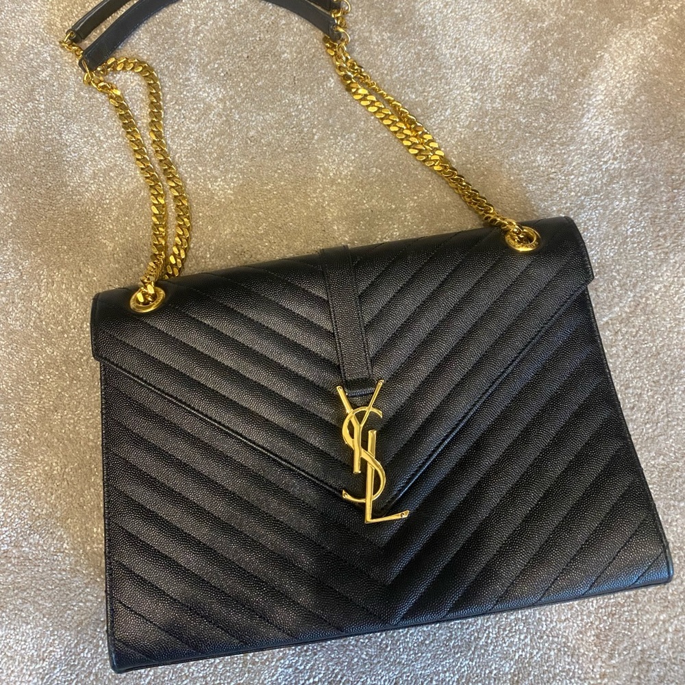 Saint Laurent ysl large envelop bag - used twice